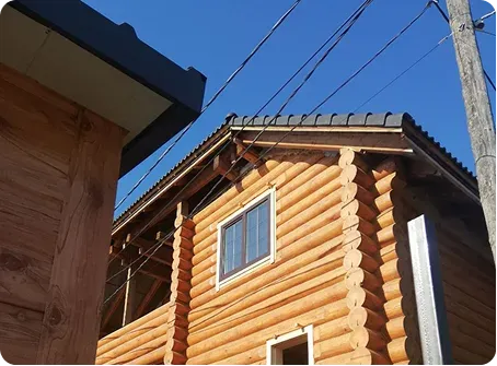 Дом из бревна